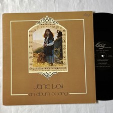 Jane Voss An Album of Songs LP 1976 Bay Records Folk Holly Tannen Dulcimer picture