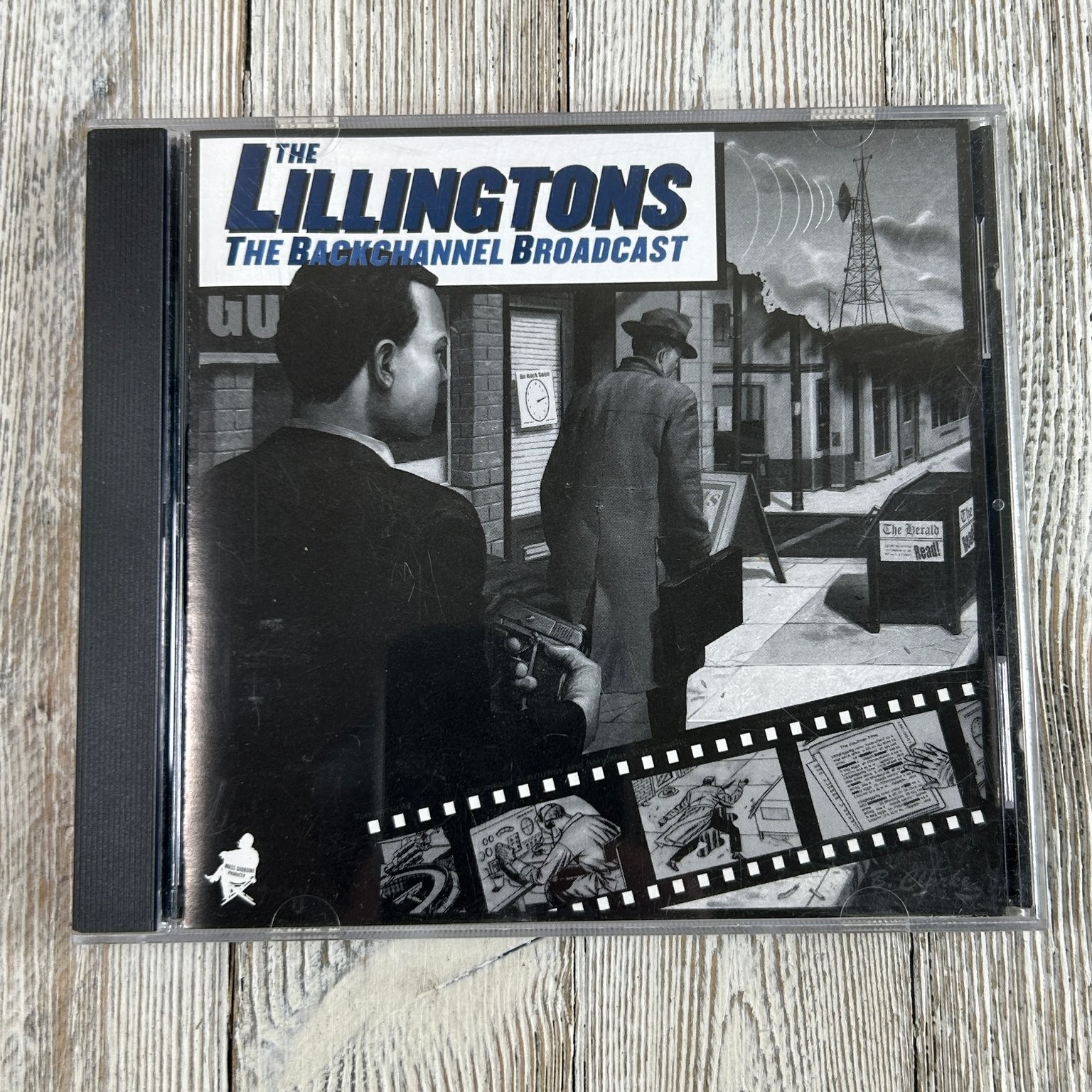 The Lillingtons – The Backchannel Broadcast CD 2006 Punk Rock Pop Punk Panic