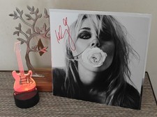 Miley Cyrus Bass Persuades Signed Black Vinyl LP Autographed SHIPS NOW picture