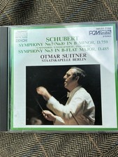 Schubert Symphonies 7/8 Unfinished & 5 Suitner Denon 38C37-7156 Japan 1984 CD picture