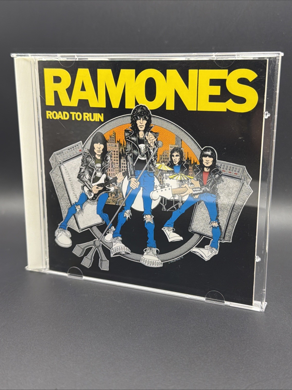RAMONES Road To Ruin Japan Rare Vintage CD WPCP 3144 12tracks 1990 (1978)