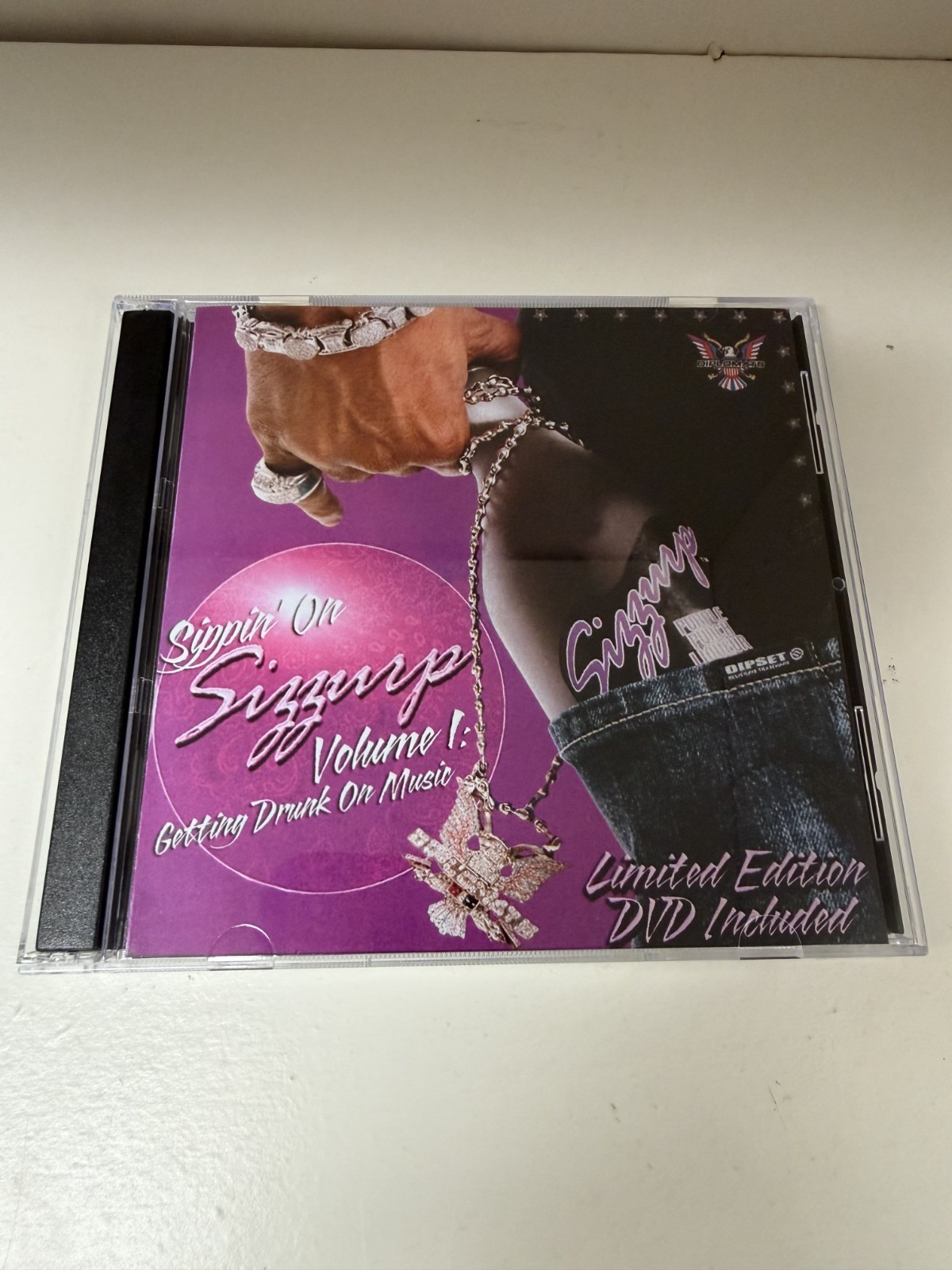 CAM\'RON & THE DIPLOMATS DIPSET SIPPIN ON SIZZURP VOL 1 NYC MIXTAPE CD & DVD SET