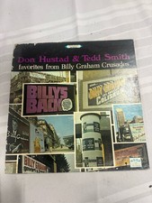 Don Hustad & Tedd Smith Favorites from Billy Graham Crusades Vinyl LP picture
