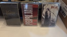 3 Pearl Jam Cassette Tapes Ten - Vitalogy - Self Titled picture