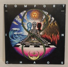 John Summit COMFORT IN CHAOS Vinyl BLUE SPLATTER Chaos Edition- NO SIGNED INSERT picture