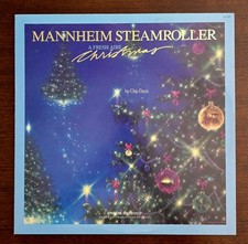 MANNHEIM STEAMROLLER - A FRESH AIRE CHRISTMAS - ORIGINAL 1988 VINYL Rare copy picture