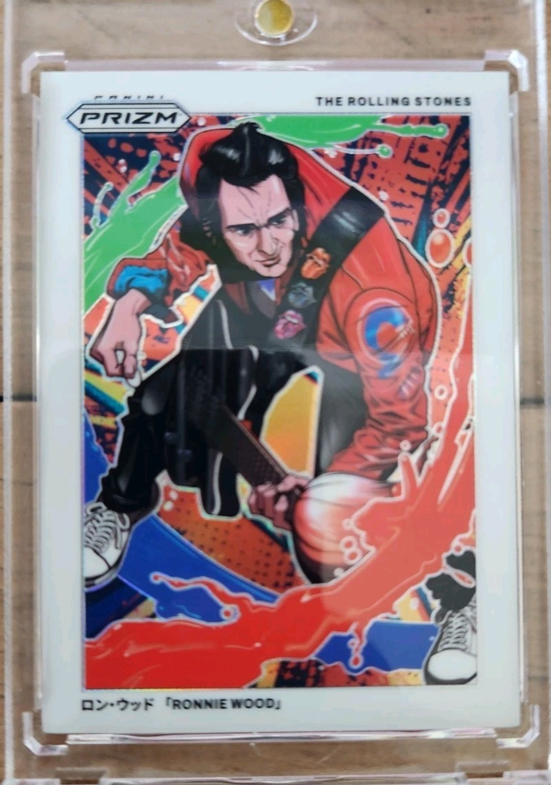 2025 Panini Prizm The Rolling Stones Ronnie Wood #3 Manga Case Hit SSP