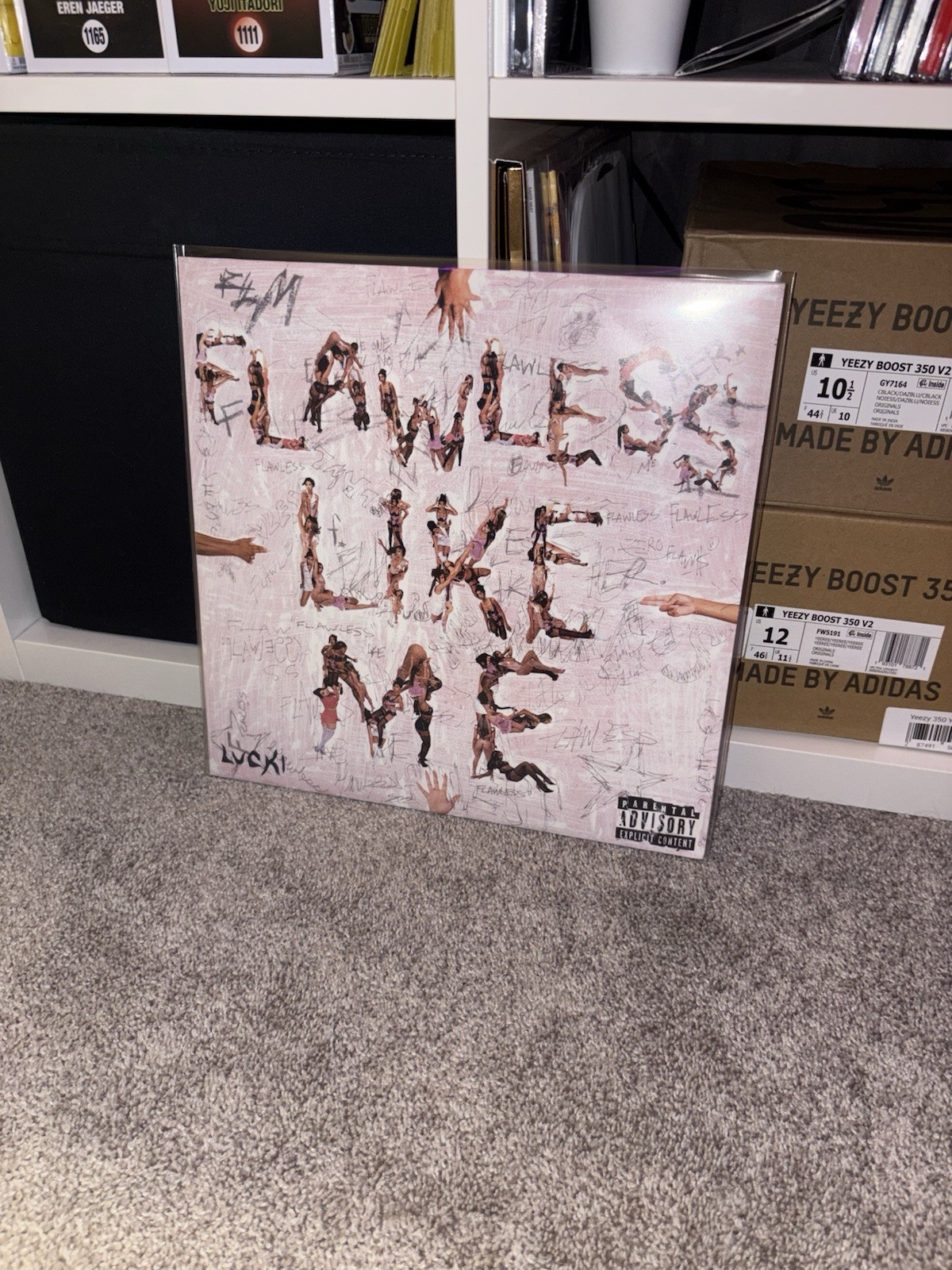 Flawless like Me-Pink & White Galaxy by Lucki (Record, 2023)