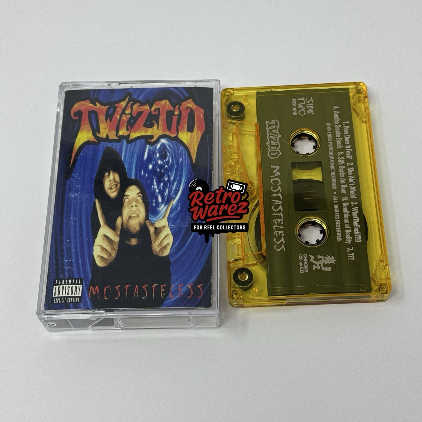 Twiztid Mostasteless 1st Press Cassette Tape 1998 insane clown posse HOK Juggalo