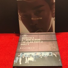 2 K-Pop CD's- Super M & Monsta X - The Clan Part.2 Guilty (Guilty Ver.)  picture
