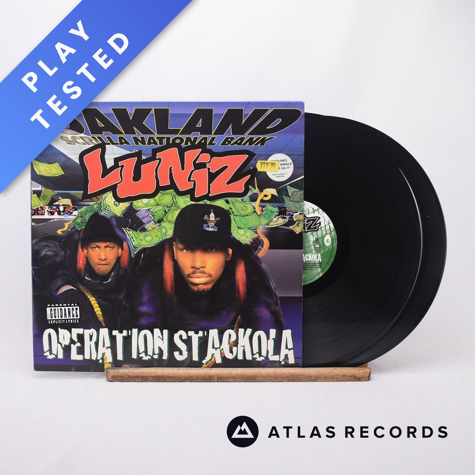 Luniz Operation Stackola 2 x LP Album Vinyl Record 7243 8 40523 1 7 - EX/VG+