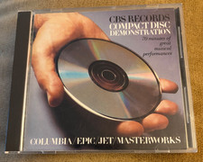 CBS Records Compact Disc Demonstration CD ASK 1734 Rare 1983 Japan Press Promo picture