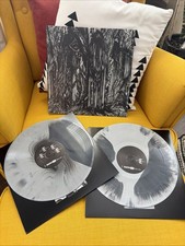 SUNN O))) - BLACK ONE - 2X VINYL ALBUM - 2005 ltd - GREY SWIRL COLORED VINYL picture