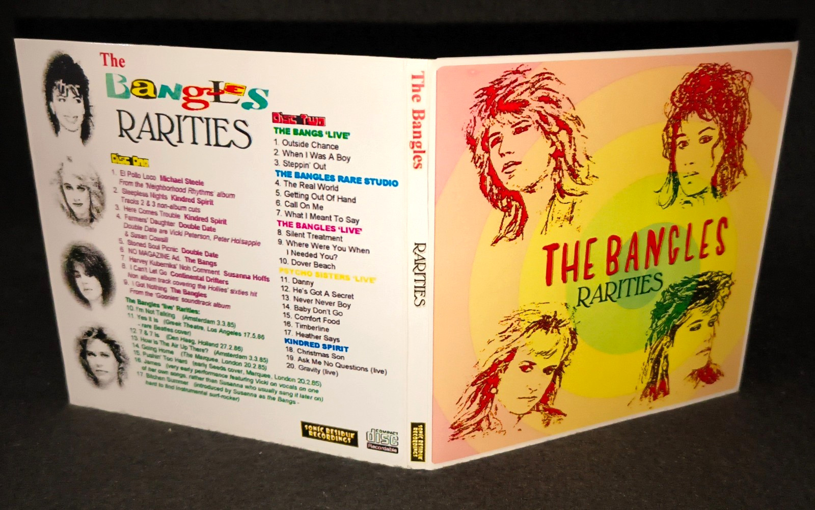 The Bangles Rarities Gate Fold 2CD NEW
