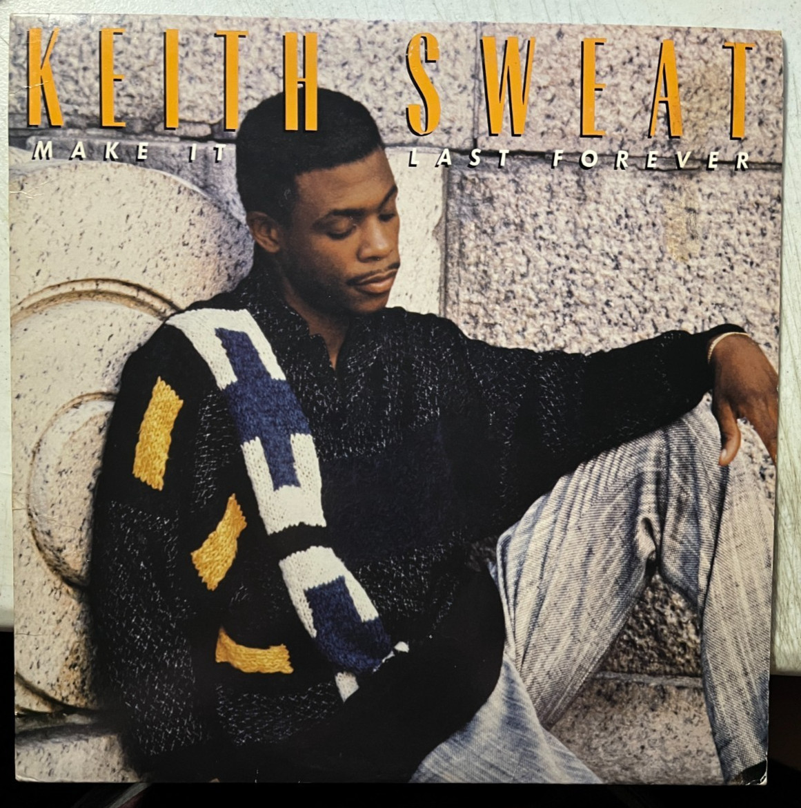 Keith Sweat Make It Last Forever 1987 Vinyl LP 8 Song 12