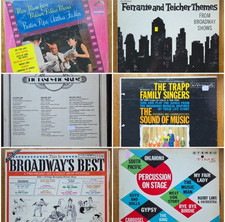 musical theater vinyl records picture