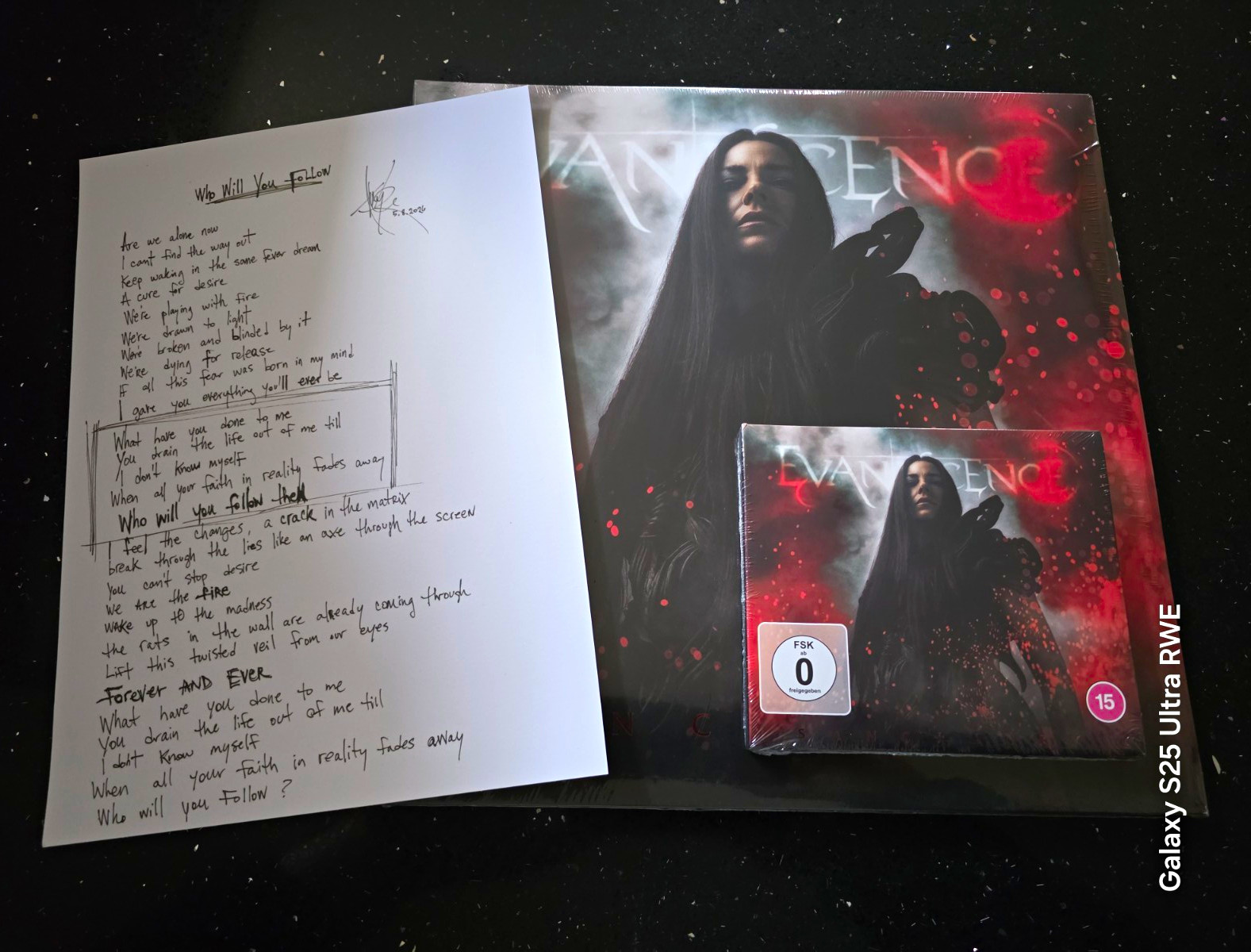 Evanescence - sanctuary  bundle. vinyl and cd. limited edition 