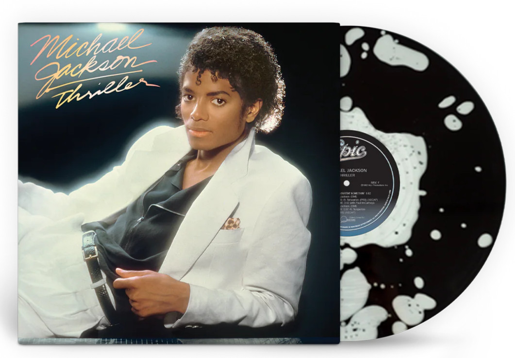 Michael Jackson Thriller Liquid Filled Vinyl Presale