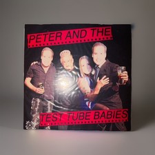 Rare 7 Inch Final Peter And The Test Tube Babies & Penny Cock Punk Red Record picture