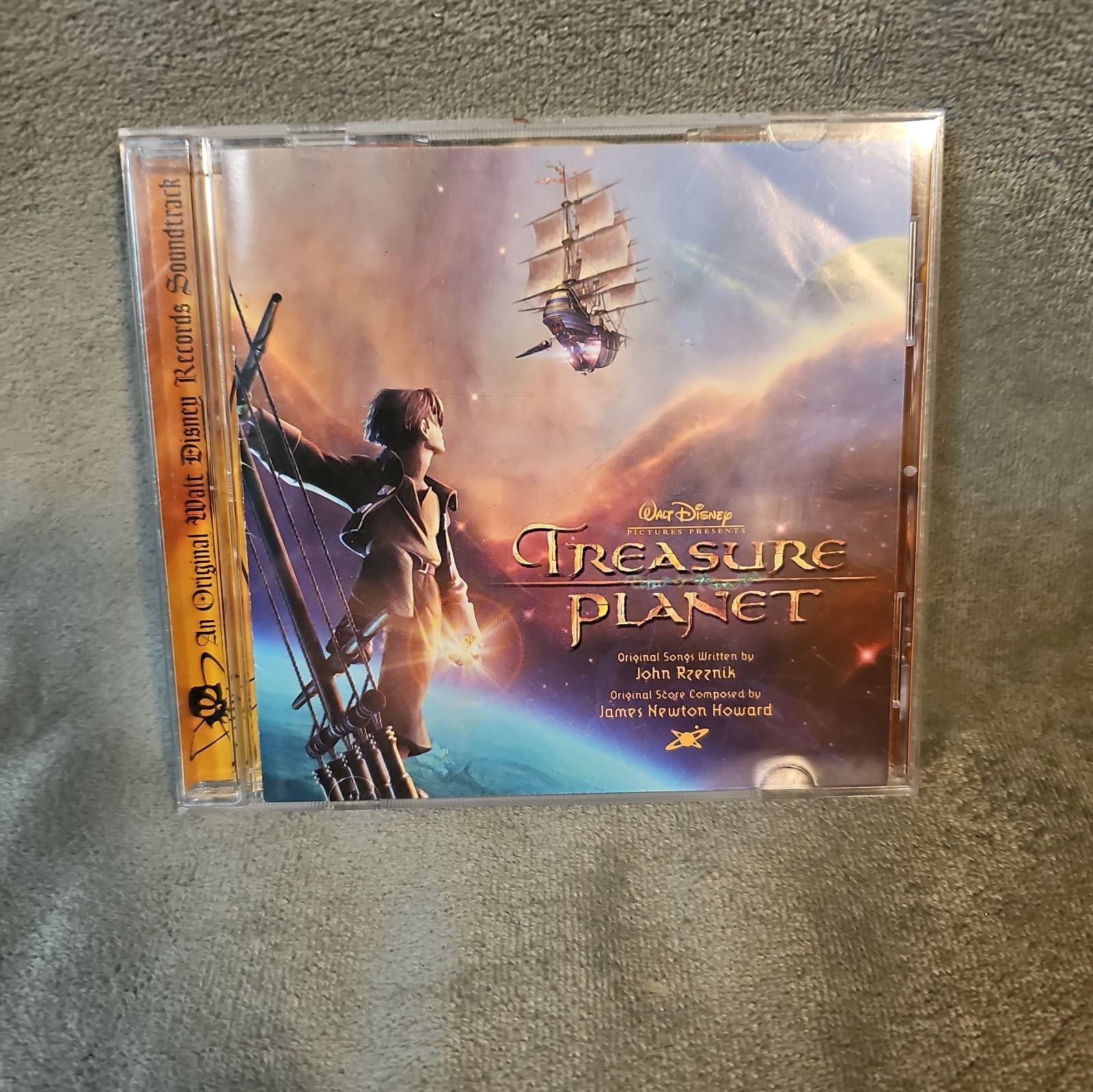 Walt Disney Treasure Planet Original Movie Soundtrack CD 17 Tracks 2002 OOP