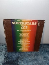 Superstars of the 70’s 4 LP Vinyl Box Set Warner SP-4000 Hendrix Zeppelin Sabbat picture