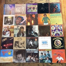Vintage Vinyl Records Collection 25 LP Classic Rock 1960s 1970s 80s Mixed Lot picture