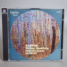 Béla Bartók: String Quartets - New Budapest Quartet (2-Disc Hyperion Dyad CD picture