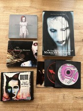Marilyn Manson Lot 6 Cds  Book Long Hard road out of Hell antichrist superstar picture