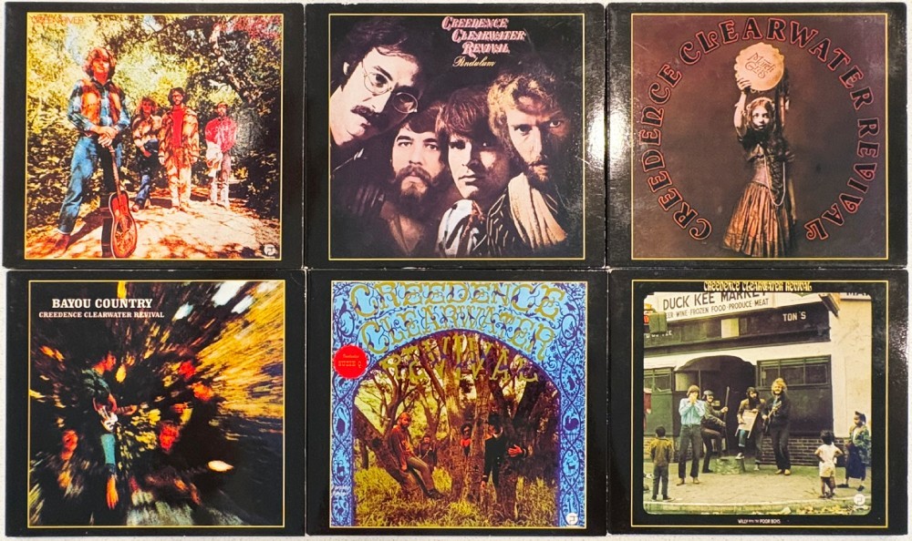 Creedence Clearwater Revival 24 Bit Digitally Remastered 6 CD Set - German Imp.