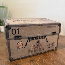 Metallica Box Set Live Shit Binge & Purge (3) VHS Tapes Book, NO CDs Vintage picture
