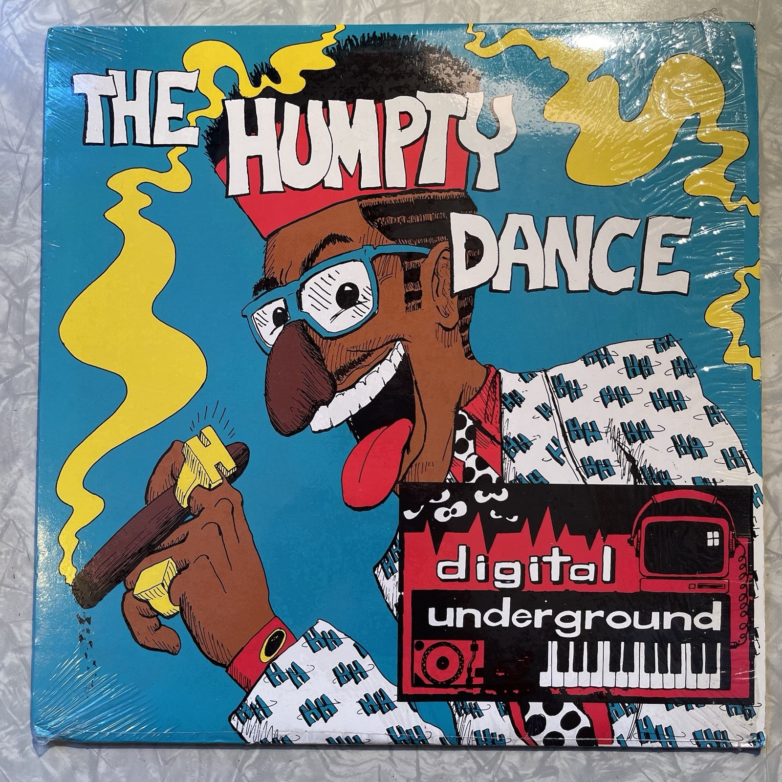 Digital Underground Humpty Dance 12” Vinyl Record 1989 + Shrink Wrap Tommy Boy