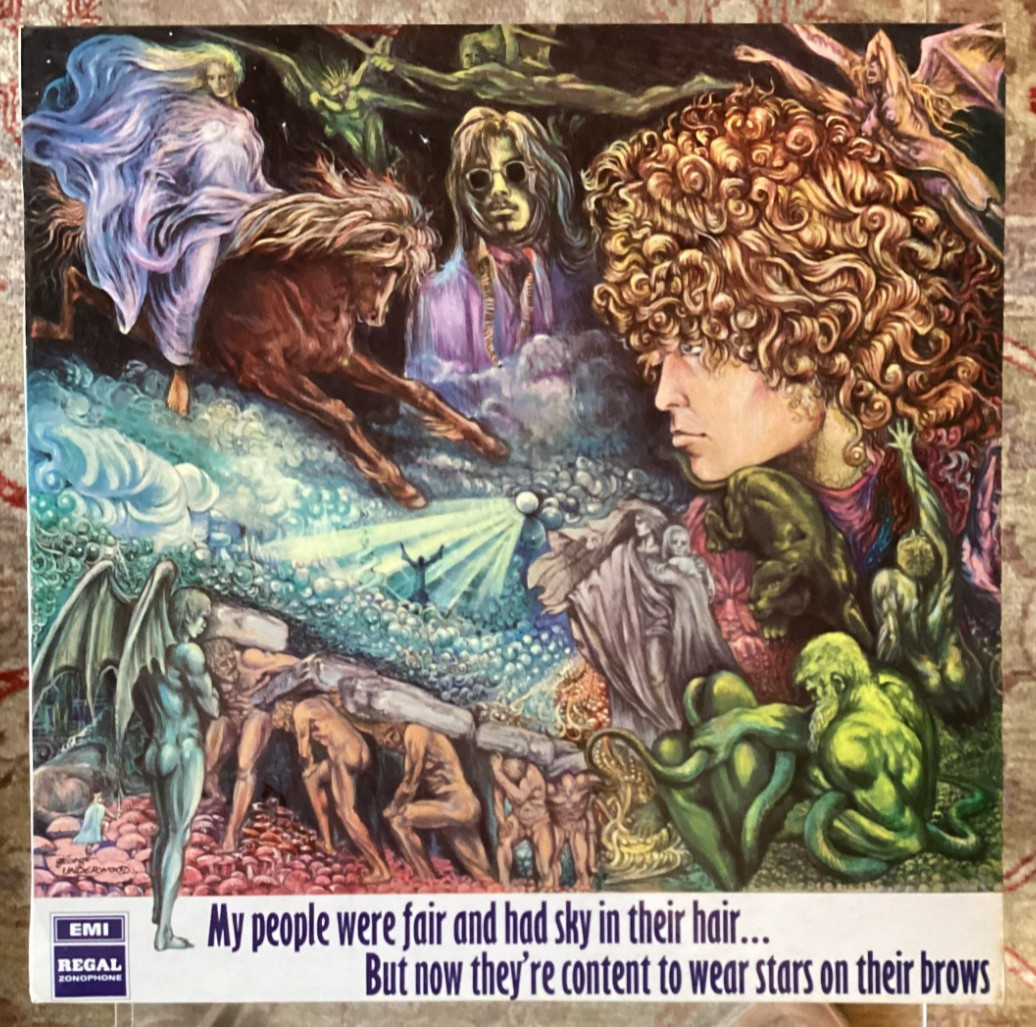 TYRANNOSAURUS REX - My People Were Fair & Had Sky In  Their Hair... UK Stereo LP
