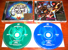 (2) MOTORHEAD CDs: OVERKILL & BOMBER - UK 1996 REMASTERED w/12 p BOOKLETS - EX picture