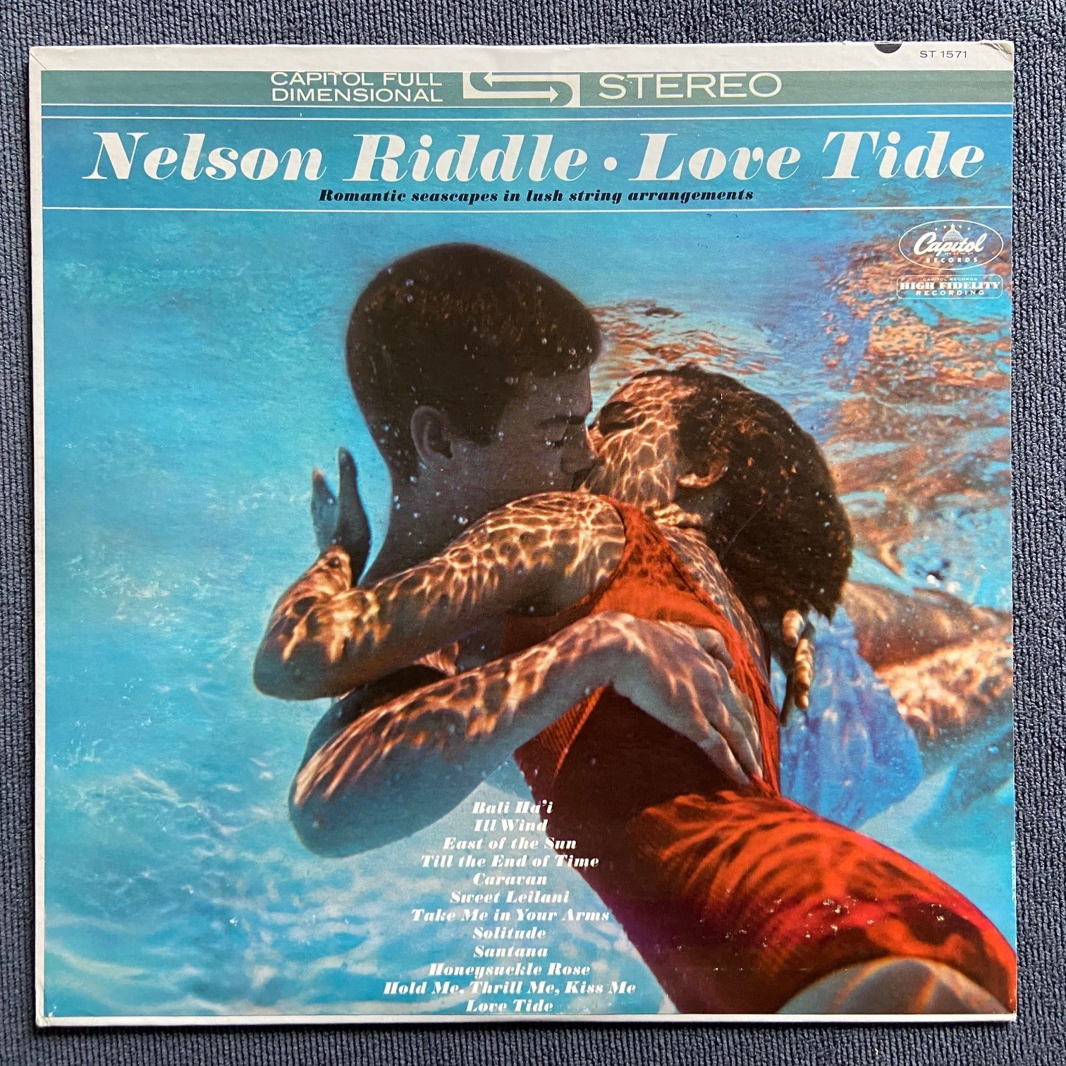 Nelson Riddle - Love Tide 1962 Stereo Pressing Excellent Condition