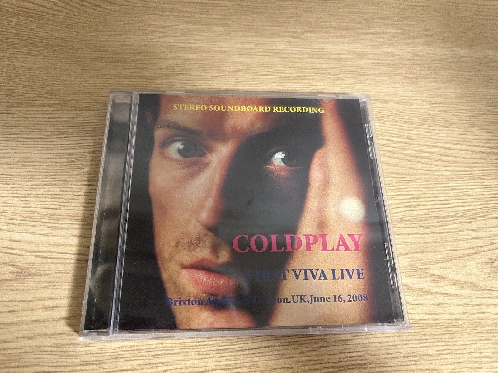 coldplay first viva live RARE CD