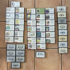 Lot 49 Vintage Scholastic Childrens Read Along Audio Cassette Tapes - 15 Sealed picture