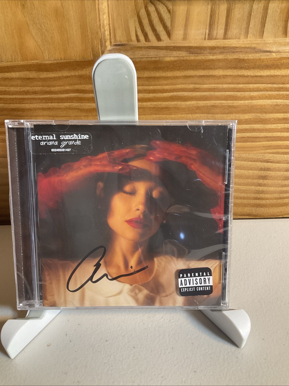 Ariana Grande Eternal Sunshine CD | SIGNED AUTOGRAPHED