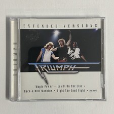 Triumph, Extended Versions by Triumph (CD, 2006) Sony Heavy Rock Canadian picture