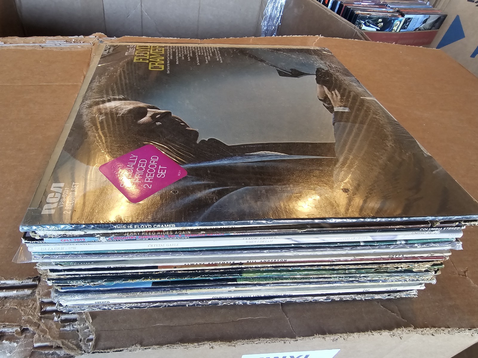 Lot of 30 Country Music Vinyl 33 RPM Album LP Records VG+ w/ Rare Titles E