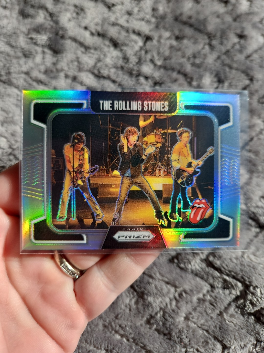 2025 Panini Prizm Rolling Stones #84 The Rolling Stones Silver Prizm PACK FRESH 
