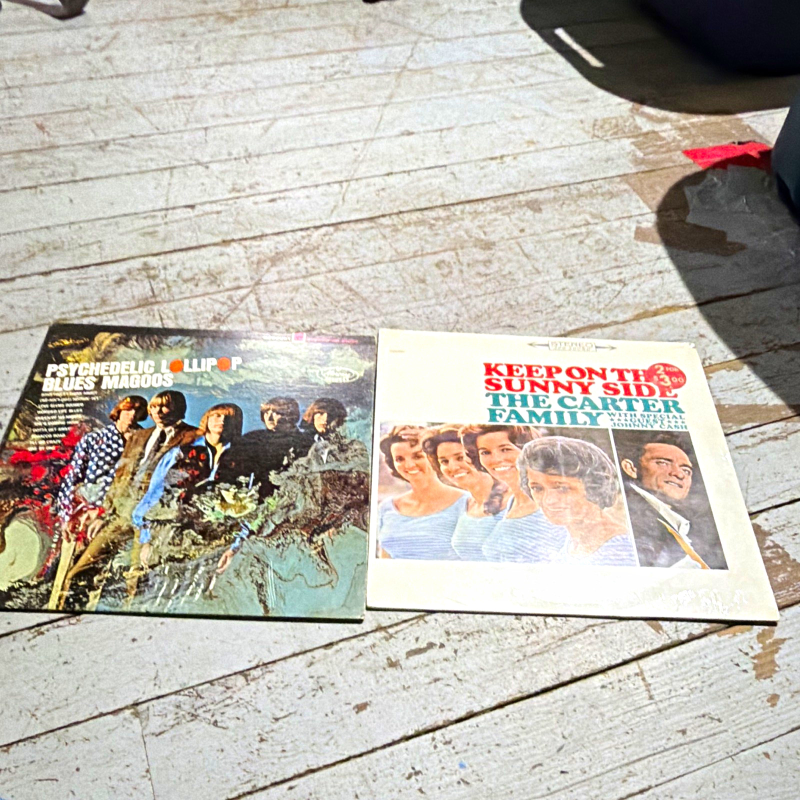 Blues Magoos Psychedelic Lollipop & Carter Family Sunny Side 12