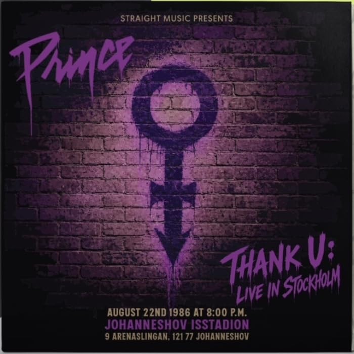 PRINCE Thank You Live in Stockholm 1986 2CD Japan Edition NEW PSL