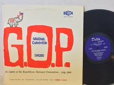 G.O.P. National Convention Chicago 1960 EX DELTA SUPREMELY RARE Republican picture