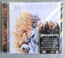 CD MEGADETH by MEGADETH NEW SEALED 2026 w/Bonus Track Jewel Case w/Guitar Pick picture