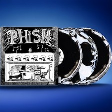 Phish ~ Junta - Black & White Swirl Colored Vinyl 3LP (New/Sealed) picture