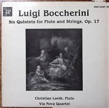 LUIGI BOCCHERINI SIX QUINTETS FOR FLUE AND STRINGS,OP. 17 VINYL LP 195-28 picture