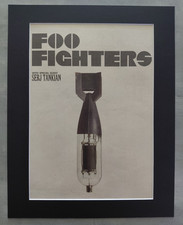 Foo Fighters Echos Silence Patience Grace Promo Original Advert Mounted 14x11