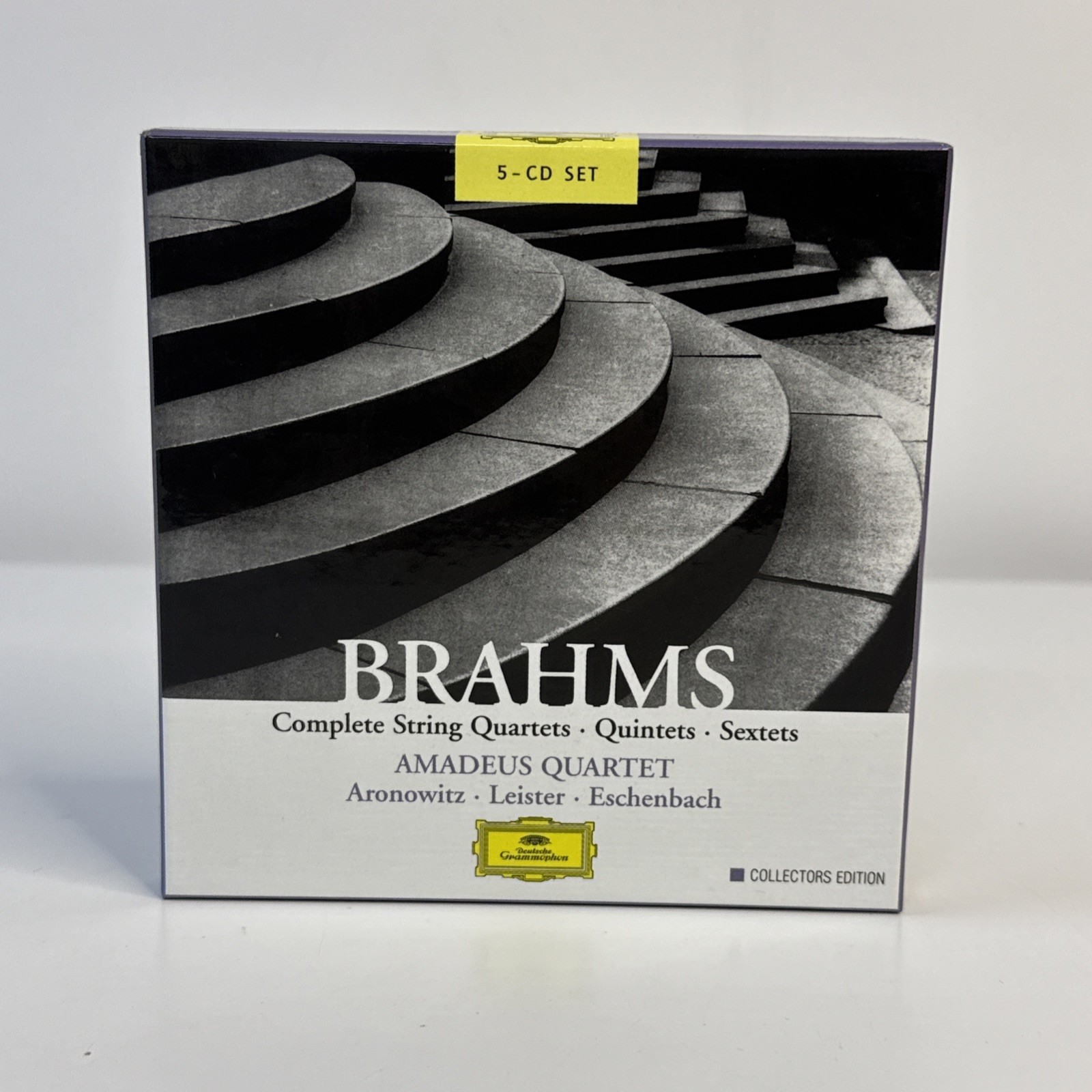 Brahms Complete String Quartets Amadeus Quartet 5 CD Set MINT