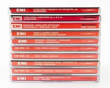 Lot of 10 EMI Classics CDs Classical Lutoslawski Mascagni Verdi Wagner Schiff picture