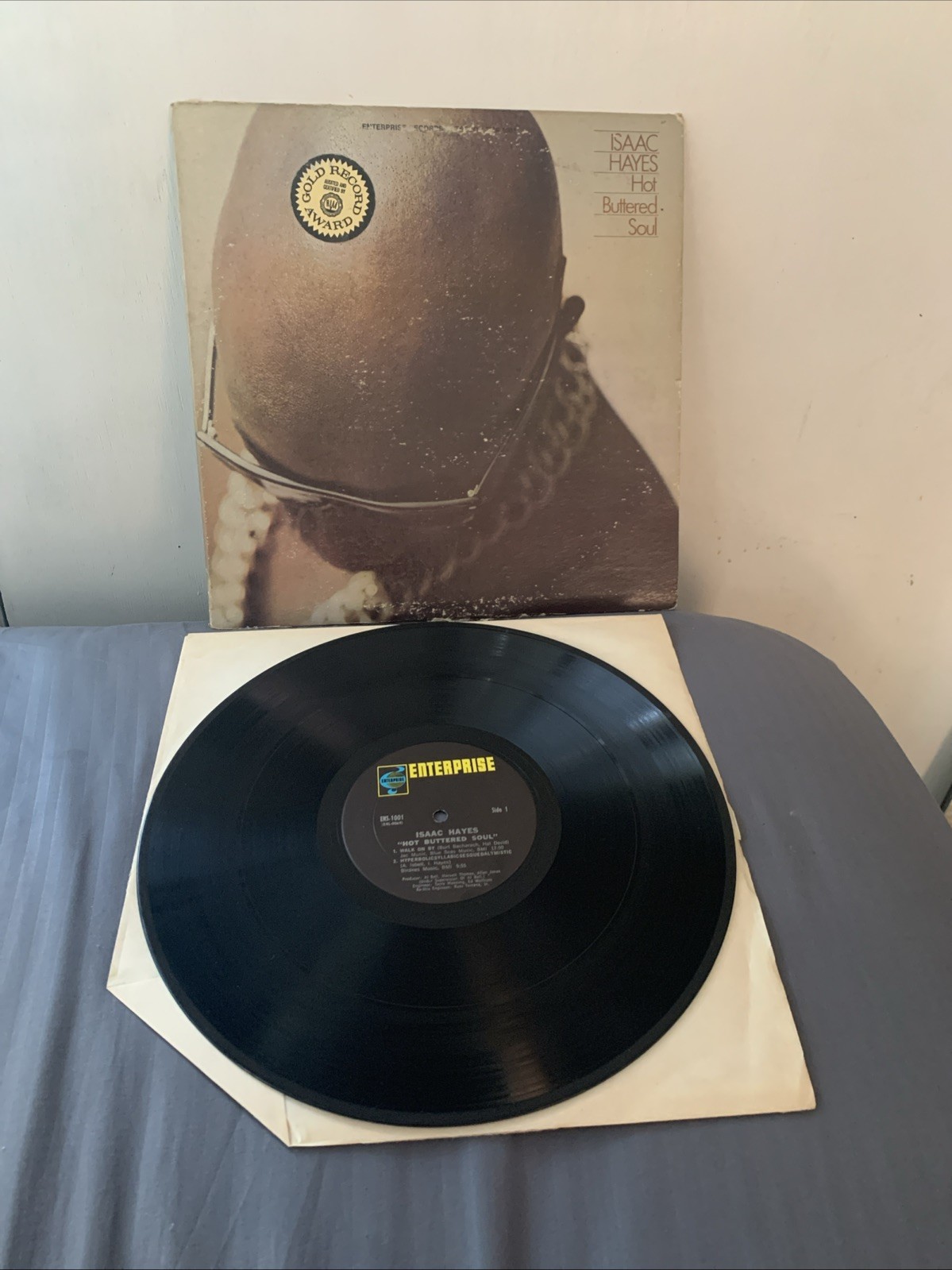 Isaac Hayes - Hot Buttered Soul LP Enterprise ENS 1001 1969 First Press Soul